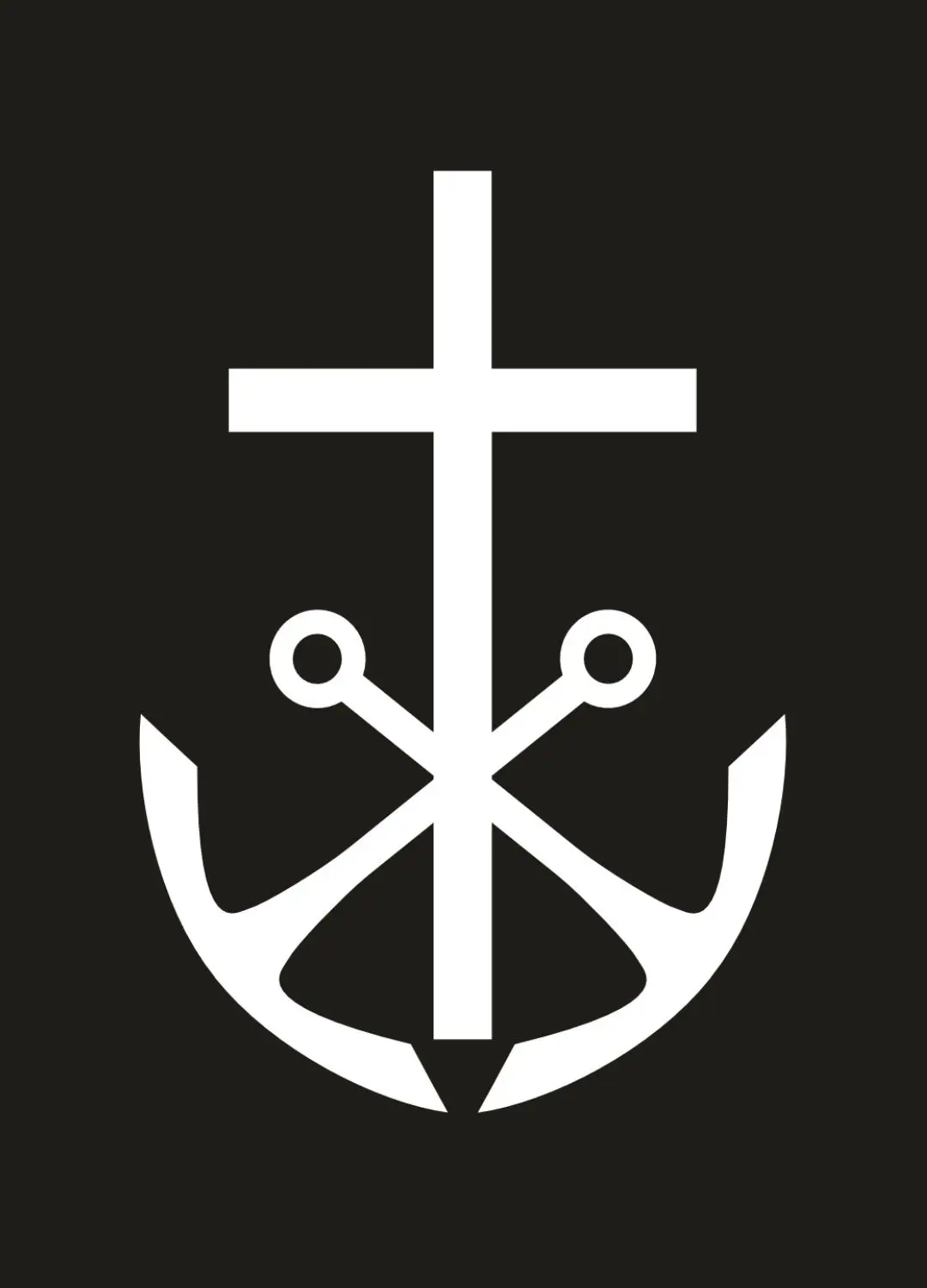 Icons for brick values, Cross & Anchor for Bring Hope; Fleur de Lis for Respect Others; Lamp for Inspire Integrity; Bay Tree for Celebrate Family.