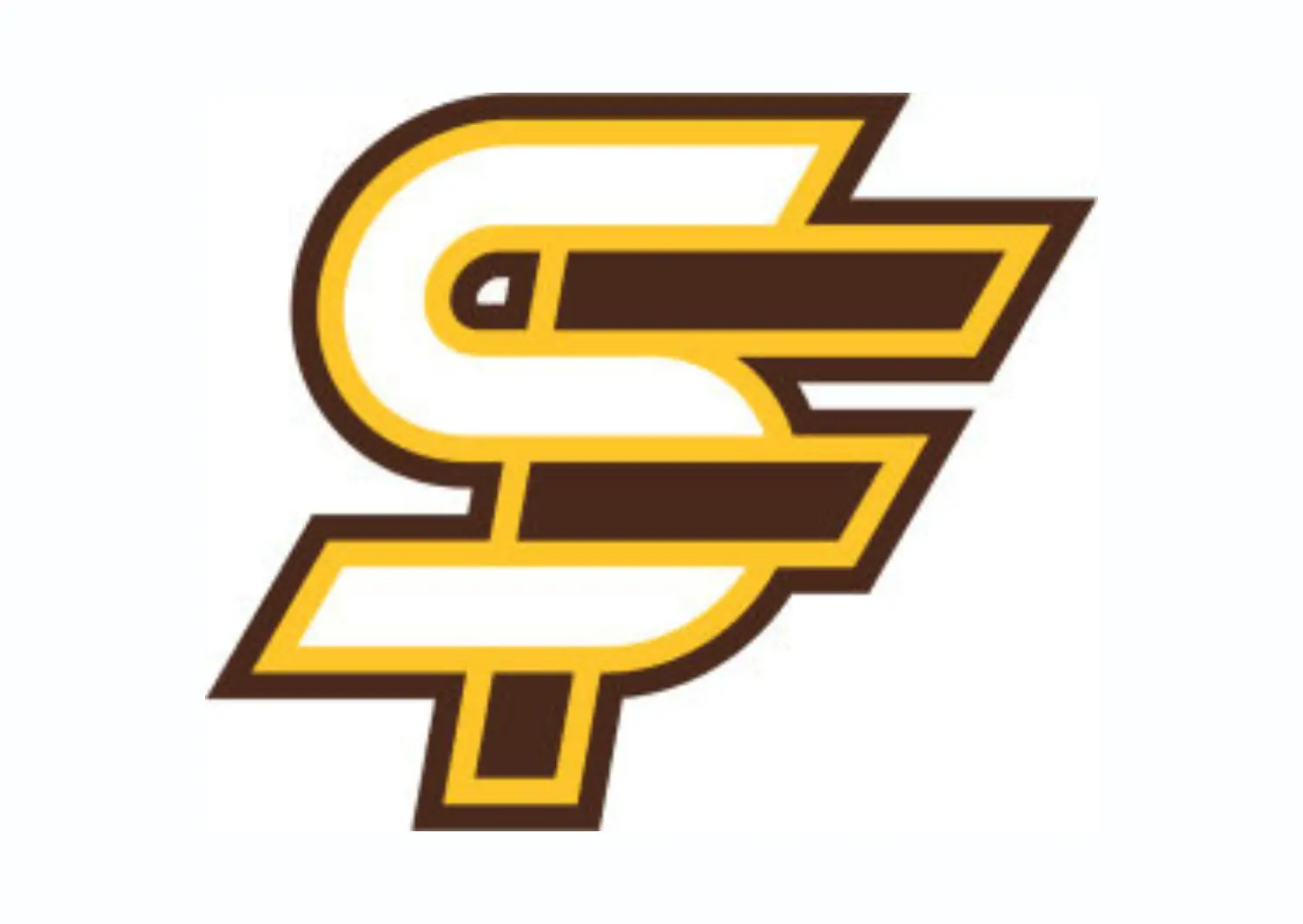 Spirit logo 3 with sunlight and leather on a white background.