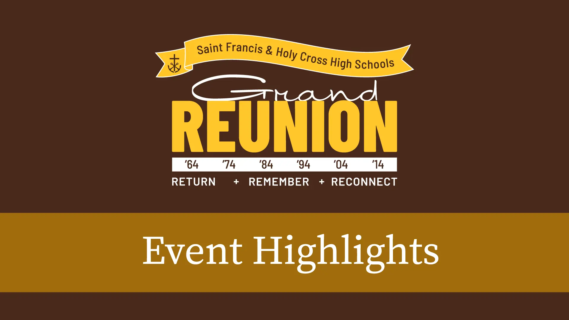 Reunion Weekend Logo